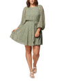 Image for Women's Floral Dress,Mint