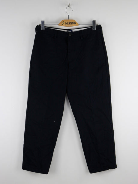 Image for Men's Regular Fit Mid Rise Classic Pant,Black