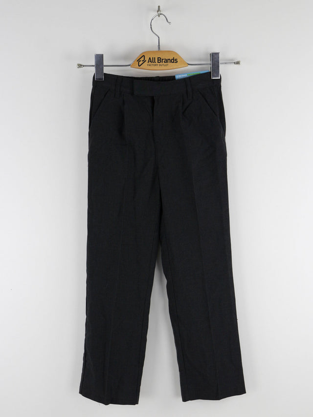 Image for Kids Boy Regular Fit Plain Trousers Pant,Black