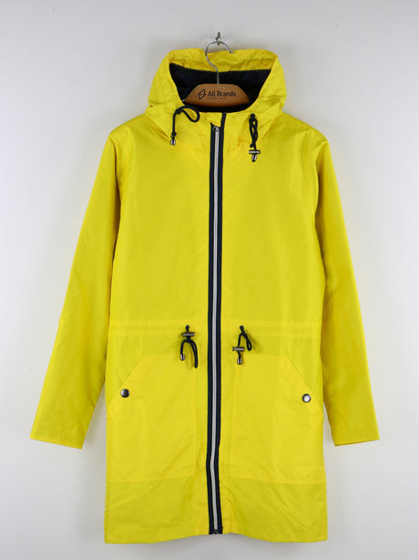 Image for Women's Plain Solid Coat Jacket,Yellow