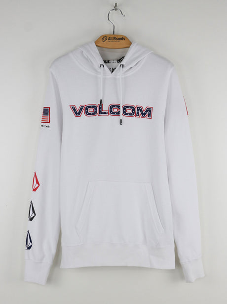 Image for Men's Graphic Printed Hoodies,White