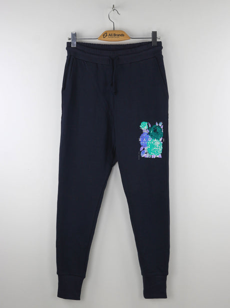 Image for Men's Graphic Printed Jogger,Navy