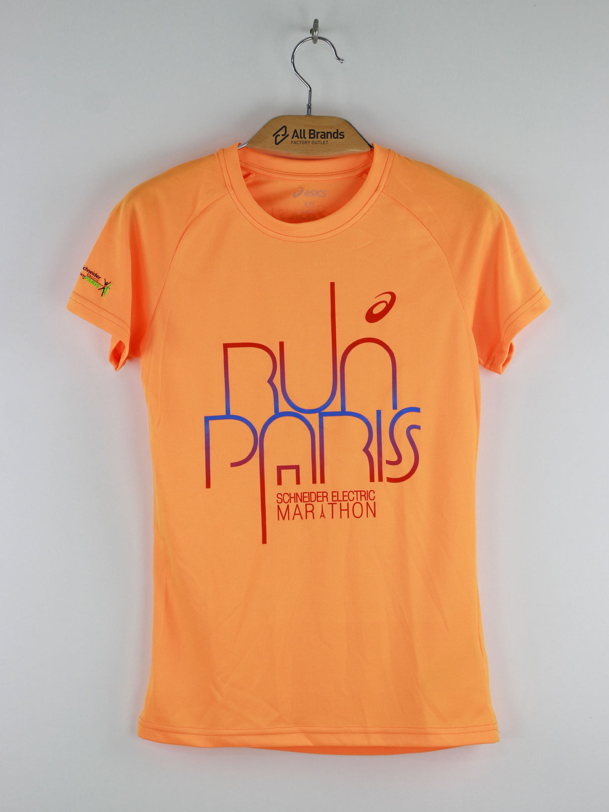 Image for Women's Text Print Sport Top,Orange