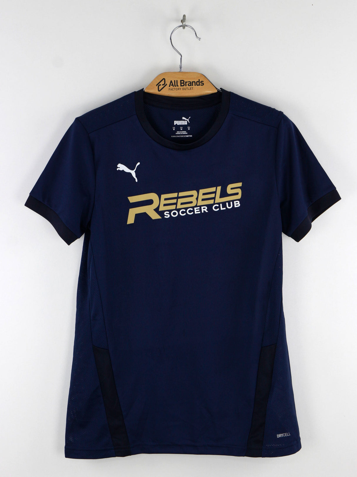 Image for Women's Rebels Soccer Club Print Sport Top,Navy