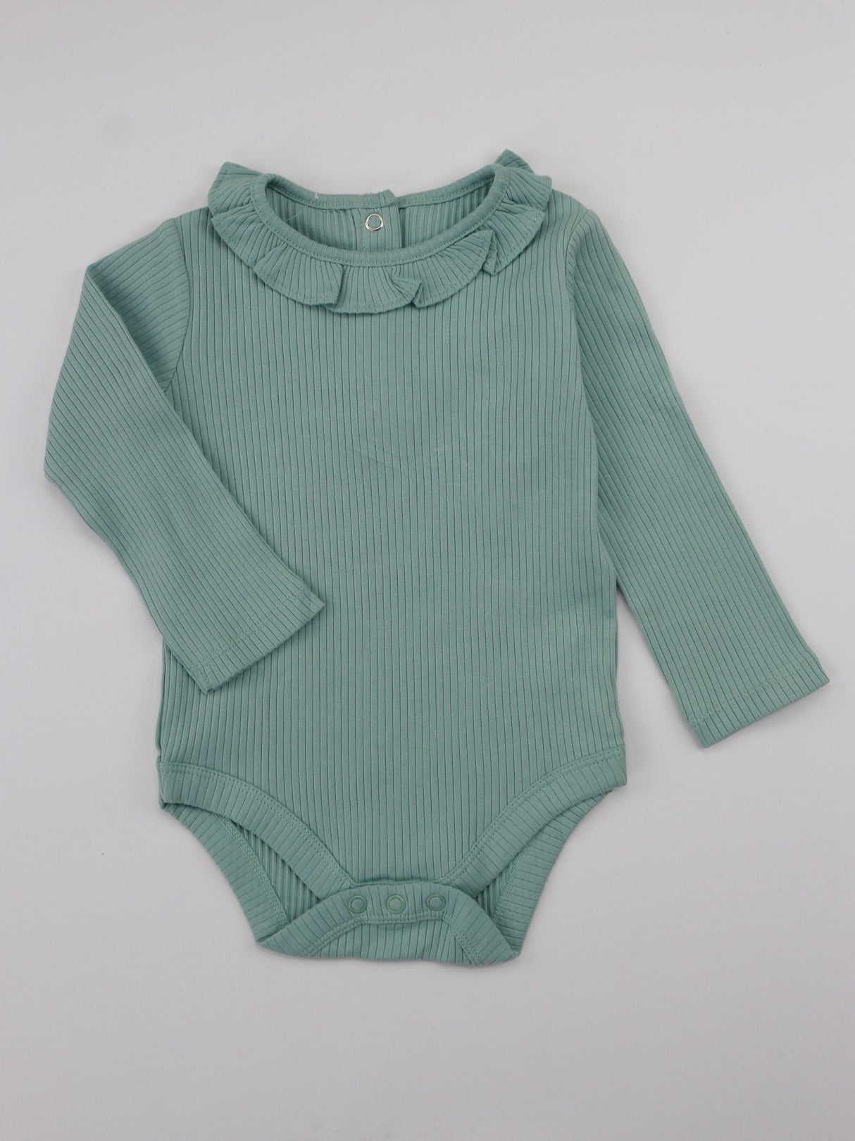 Image for Kids Girl Ribbed Bodysuit,Mint