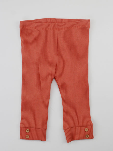 Image for Kids Girl Ribbed Casual Pant,Orange