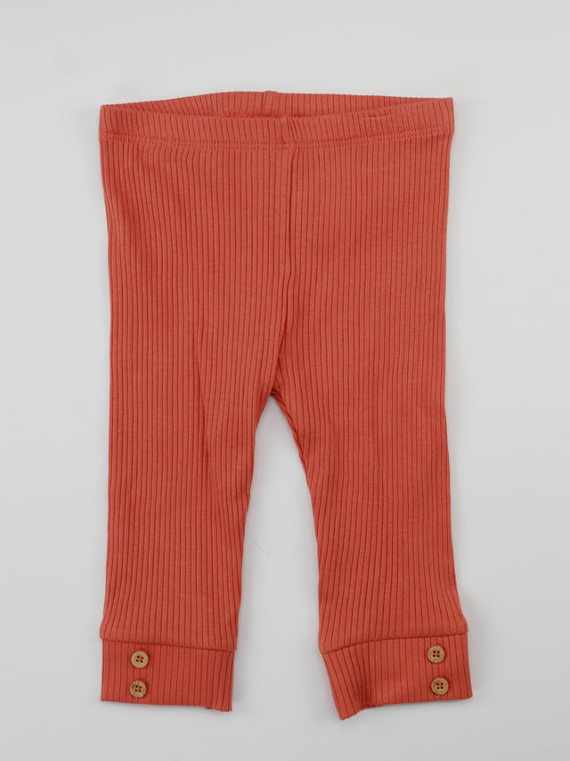 Image for Kids Girl Ribbed Casual Pant,Orange