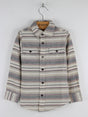 Image for Kids Boy Striped Casual Shirt,Beige