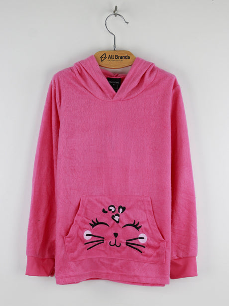 Image for Kids Girl Gaphic Printed Sleepwear Set,Pink/Black