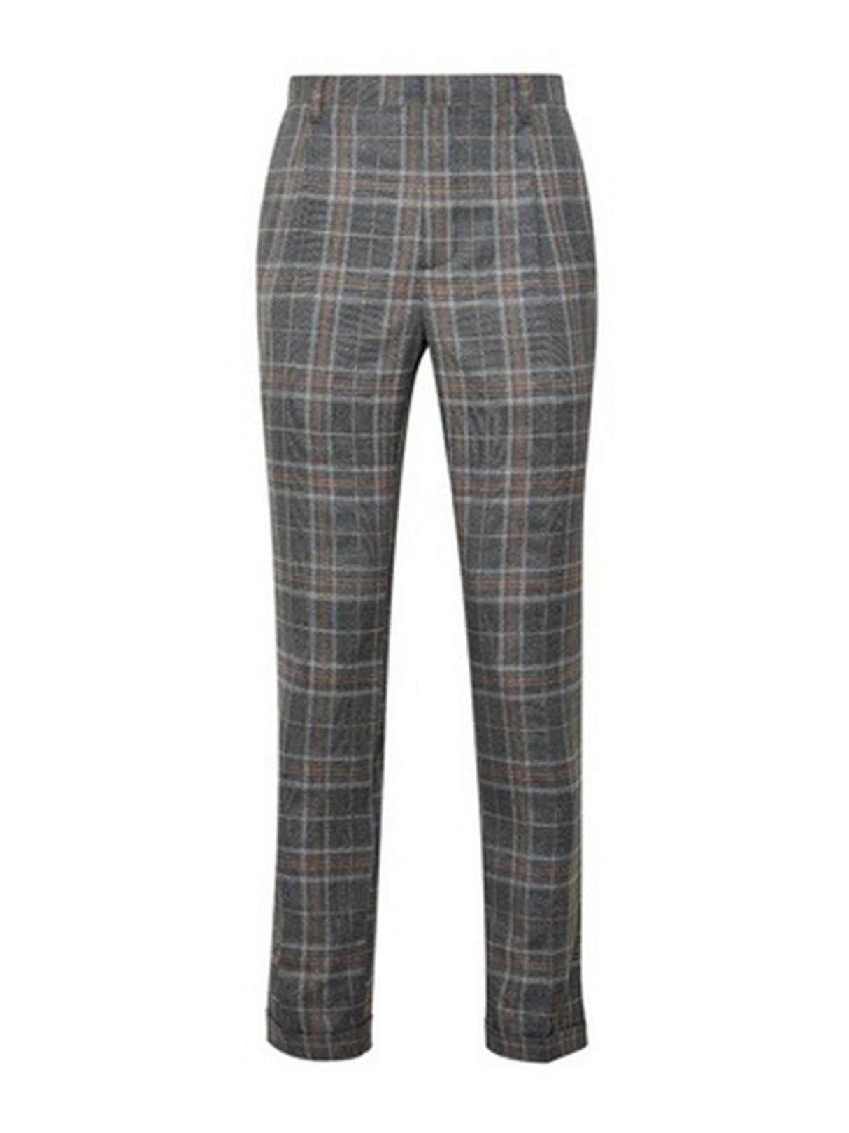 Image for Men's Plaid Classic Pant,Dark Grey