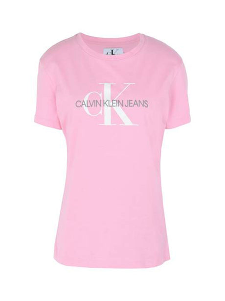 Image for Women's Brand Logo Printed Top,Pink