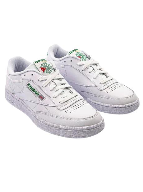 Image for Men's Embroidered Logo Brand Shoes,White