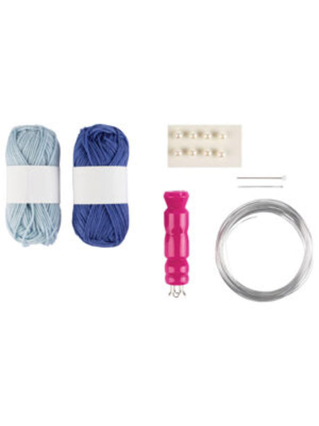 Image for Name Knitting Dolly, Blue