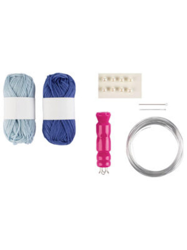 Image for Name Knitting Dolly, Blue