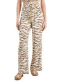 Image for Women's Zebra Printed Casual Pant,Multi