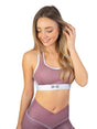 Image for Women's Elasticated Waist Sport Bra,Light Purple