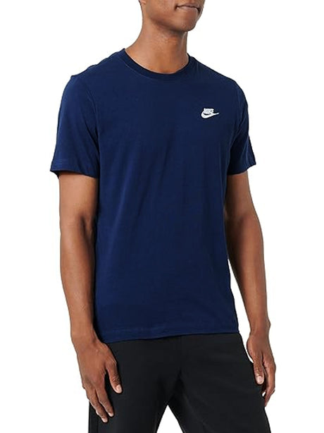Image for Men's Brand Logo Embroidered Sport Top,Navy