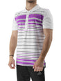 Image for Men's Striped Polo Shirt,White