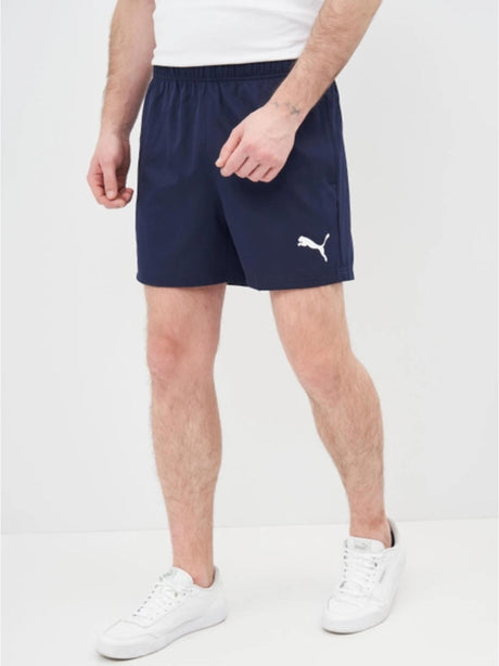 Image for Men's Plain Solid Sport Short,Navy