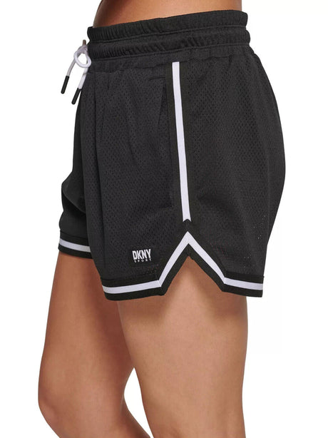 Image for Women's Dotted Mesh Basketball Short,Black