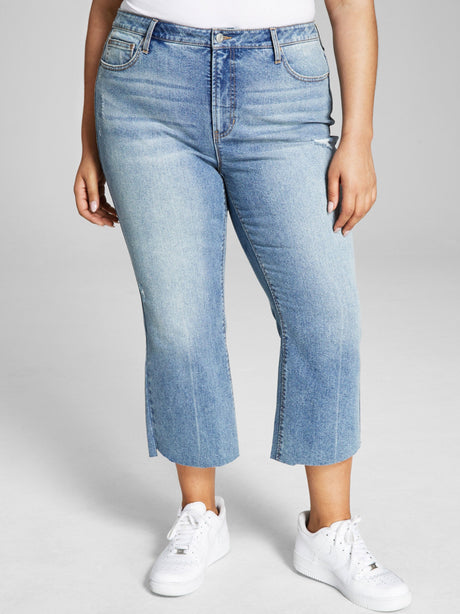 Image for Women's Plain Solid Jeans,Light Blue