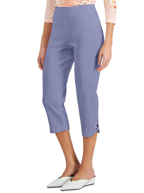 Image for Women's Elastic Waistband Pants,Purple
