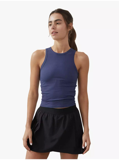 Image for Women's Textured Sport Top,Navy