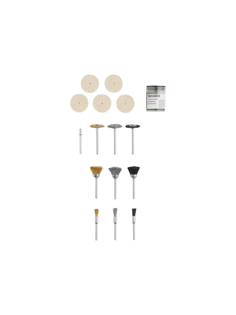 Image for Wire Brush And Polishing Wheel Set Pdbps 16 A1