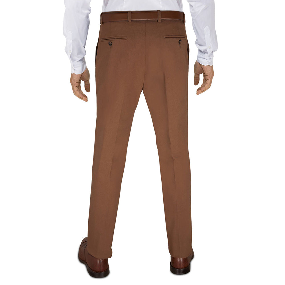 Men's Straight Fit Stretch Pant,Brown