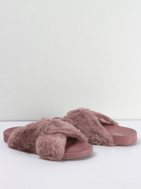 Image for Women Slip On Cozy Slippers, Pink