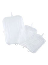 3 Pieces Silicone Lid Set