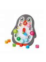 Wooden Motor Skill Teaching Clock Game