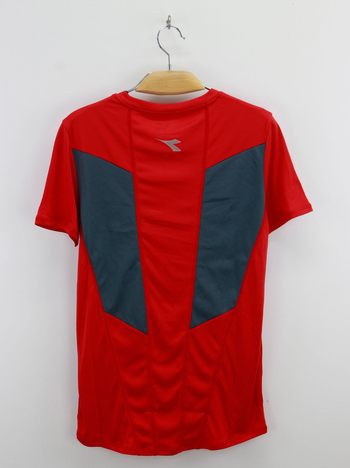 Women's Running Color Block T-Shirt,Red