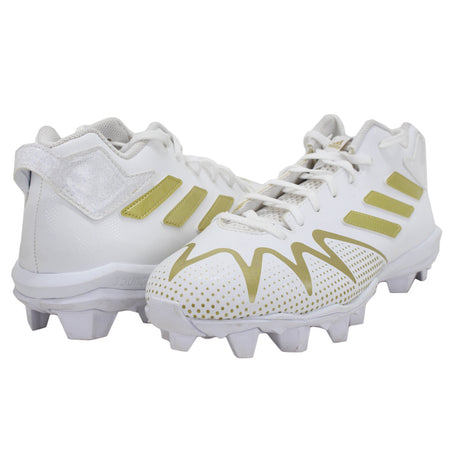 Men's Printed Football Shoes,White