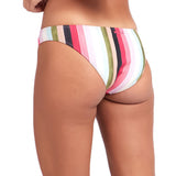 Women's Striped Bikini Brief,Multi