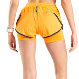 Women's 2 In 1 Sport Short,Orange