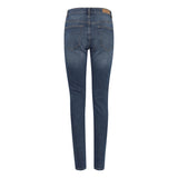 Women's Skinny Jeans,Dark Blue