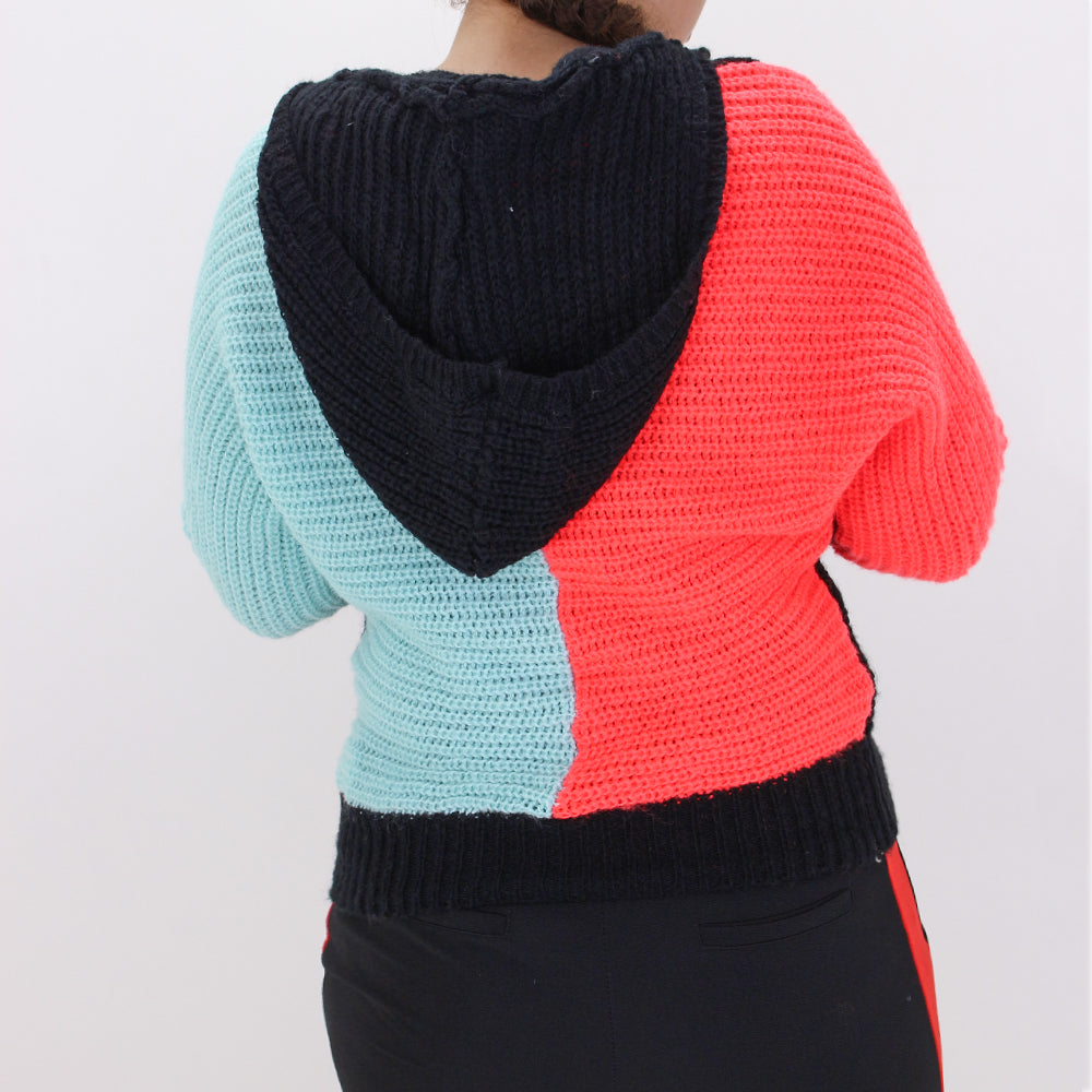 Image for Women's Colorblocked Sweater,Multi