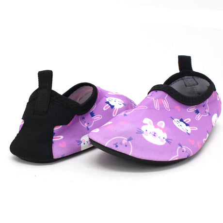 Image for Kid's Girl Rabbit Print Water Shoes,Lilac