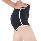 Image for Women's Plain Solid Sport Short,Black