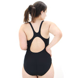 Image for Women's Open Back Swimsuit,Black