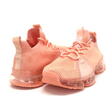 Image for Women's Knitted Running Shoes,Peach