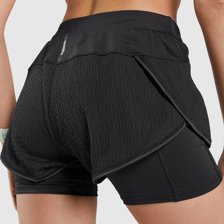 Image for Women's 2 In 1 Sport Short,Black