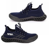 Image for Men's Breathable steel Athlelic Sneakers Shoes,Navy