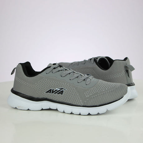 Image for Men's Mesh Embroidered Style Shoes,Grey