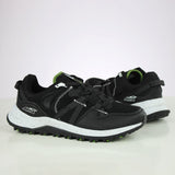 Image for Men's Mesh Polka Dots Lace Up Shoes,Black