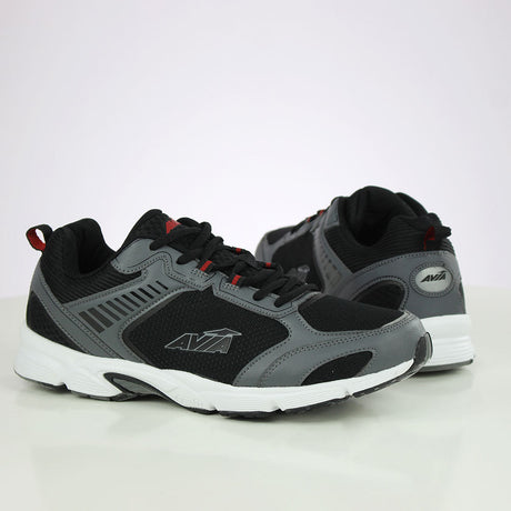Image for Men's Striped Mesh Shoes,Black