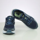 Image for Men's Lace Fishnet Wide Sole Shoes,Navy