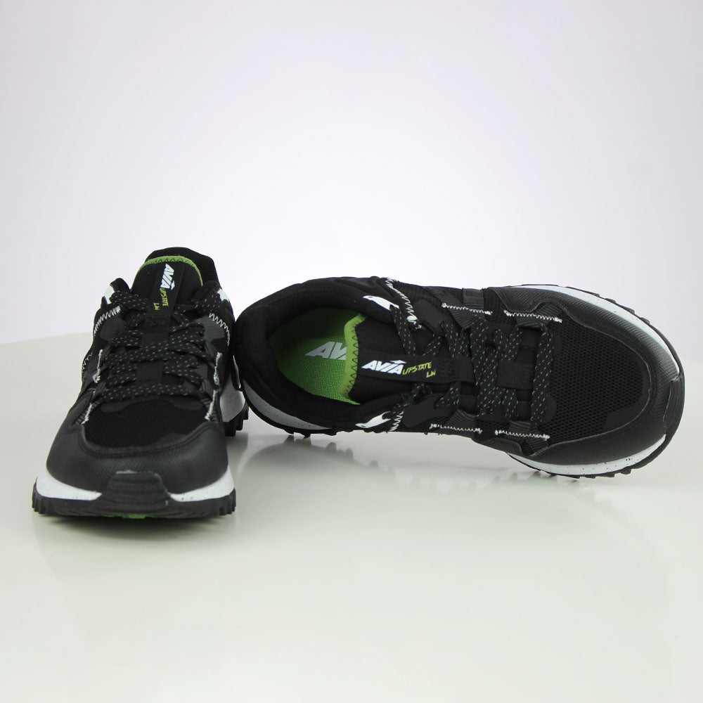 Image for Men's Mesh Polka Dots Lace Up Shoes,Black