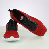 Image for Men's Mesh Color Block Shoes,Red